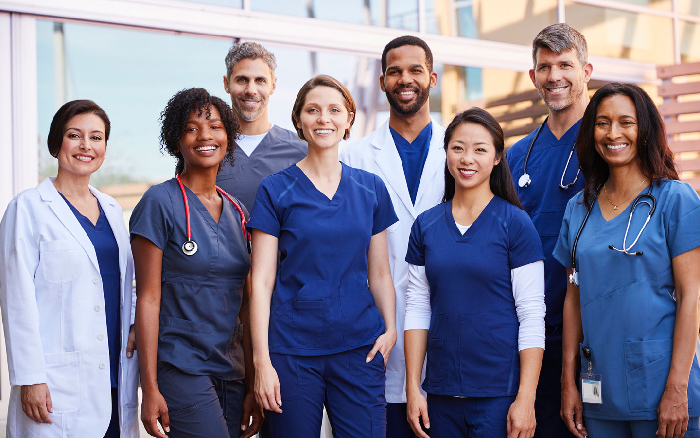 A Group of Healthcare Personals Posing for a Photo